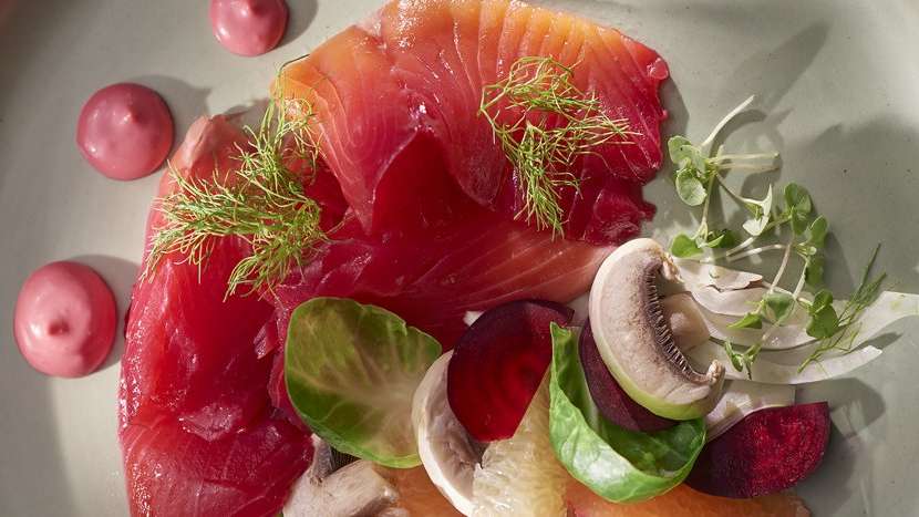 New Beetroot Cured Salmon